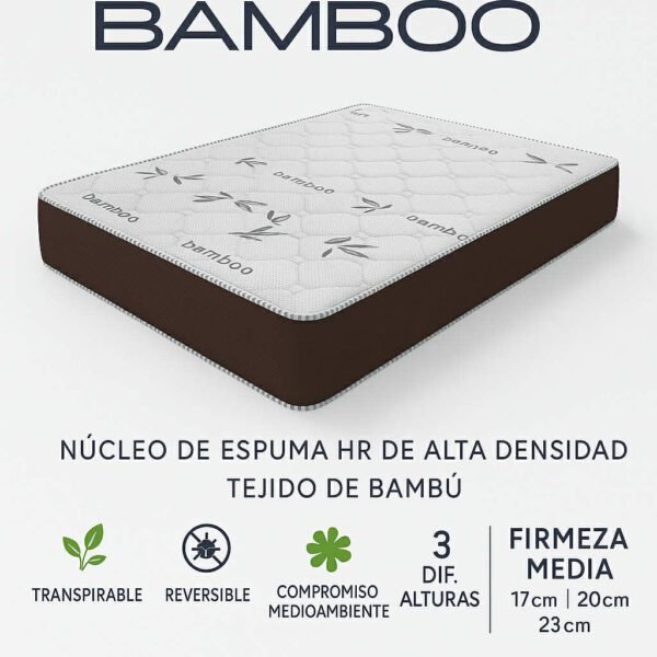 COLCHON BAMBOO 28CM
