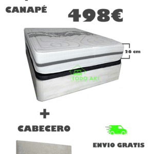 PACK PREMIUM COLCHÓN 27CM