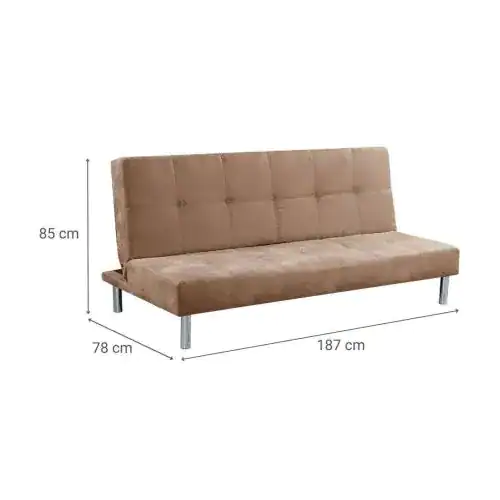 SOFA CAMA CLIC-CLAC PIEDRA