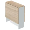 MESA ABATIBLE CON ALAS ROBLE CANADIAN/BLANCO