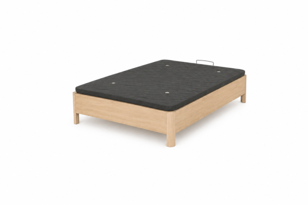 Canape de madera Canapé pata alta
