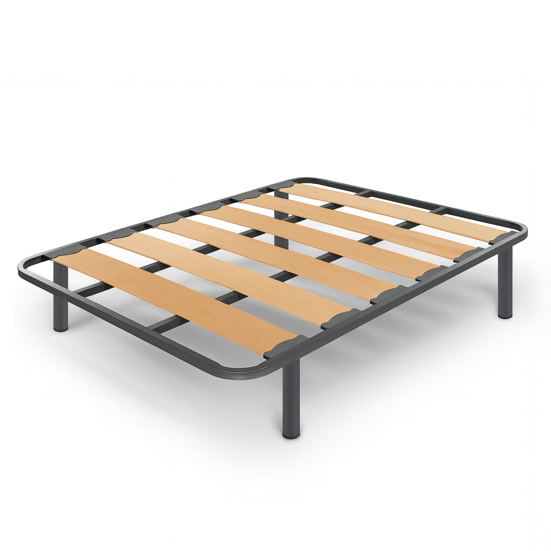 base-madera-somier-reforzado Oferta colchón 23cm + somier reforzado