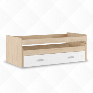 cama-nido-madera-cajonera Cama nido con cajonera
