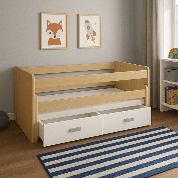 Cama nido con cajonera