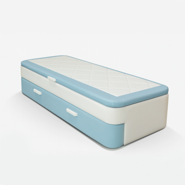 canapenido-polipiel-celeste Canapé nido polipiel