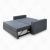 sofacama-tela-gris-izan-extendido Sofá cama Izan 2 Plazas